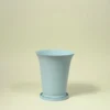 Middle Kingdom BIPOC Owned Piccolo Porcelain Conical Pot - Denim