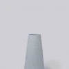 Middle Kingdom Home Goods Tall Thin Porcelain Cone - Ash