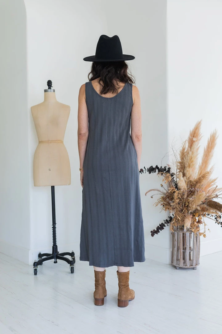 Mien Clothing Fortuna Wide Rib Dress 8 Mien Clothing Fortuna Wide Rib Dress
