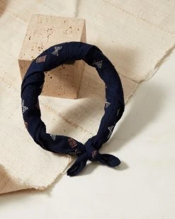 Minna Elle Bandana - Indigo Accessories