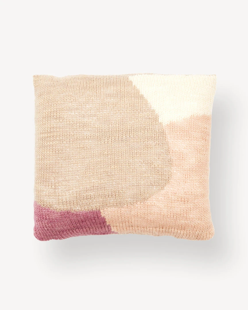 Minna Home Goods Hillside Wool Throw Pillow - Lilac 4 Minna Home Goods Hillside Wool Throw Pillow - Lilac