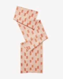 Minna Best Sellers Ikat Table Runner - Rust