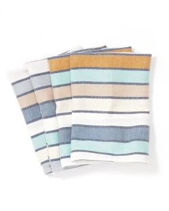 Minna Lago Stripe Napkin Set Kitchen + Dining