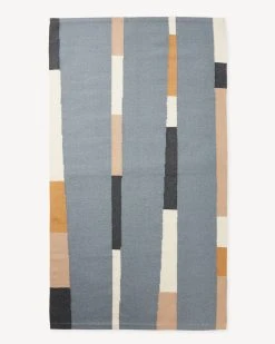 Minna Lines Wool Rug - Dusk