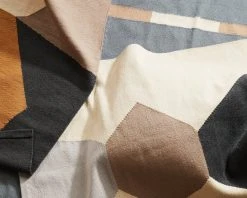 Minna Lines Wool Rug - Dusk