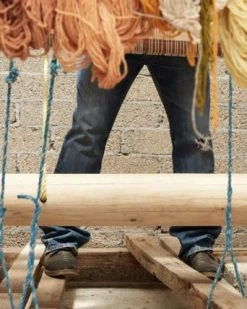 Minna Lines Wool Rug - Oat Home Goods