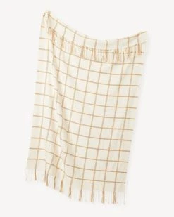 Minna Louise Throw Blanket - Oat Home Goods