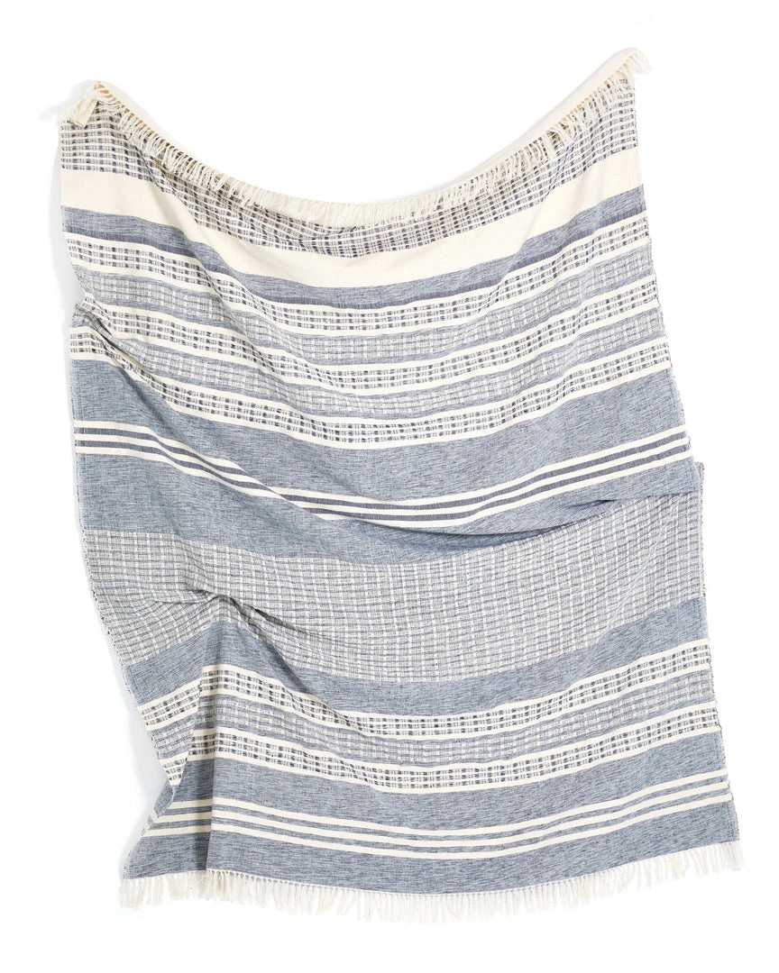 Minna Marta Throw Blanket - Blue Best Sellers 4 Minna Marta Throw Blanket - Blue Best Sellers