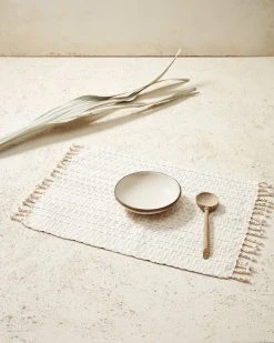 Minna Kitchen + Dining Panalito Placemat - Cream