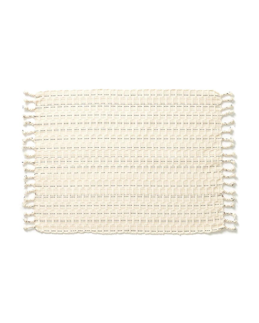 Minna Kitchen + Dining Panalito Placemat - Cream 6 Minna Kitchen + Dining Panalito Placemat - Cream