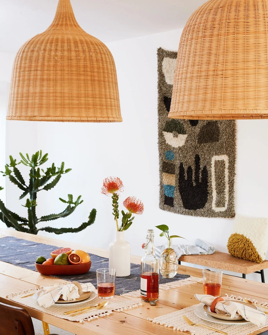 Minna Shapes Table Runner - Blue Best Sellers 8 Minna Shapes Table Runner - Blue Best Sellers