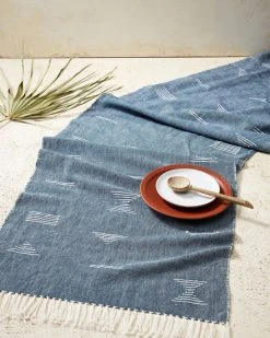 Minna Shapes Table Runner - Blue Best Sellers