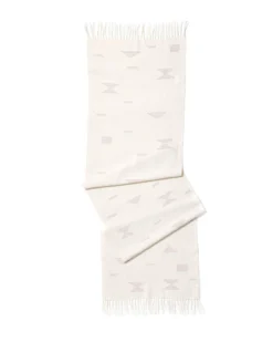 Minna Handcrafted Shapes Table Runner - Pink 8 Minna Handcrafted Shapes Table Runner - Pink