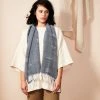 Minna Accessories Shapes Scarf - Blue 1 Minna Accessories Shapes Scarf - Blue
