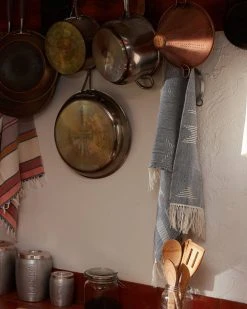 Minna Shapes Hand / Kitchen Towel - Blue Best Sellers