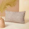 Minna Sheila Merino Lumbar Pillow - Fog Home Goods 1 Minna Sheila Merino Lumbar Pillow - Fog Home Goods