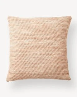 Minna Sheila Merino Throw Pillow - Salmon Home Goods