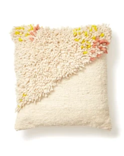 Minna Split Shag Pillow