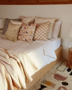 Minna Split Shag Pillow