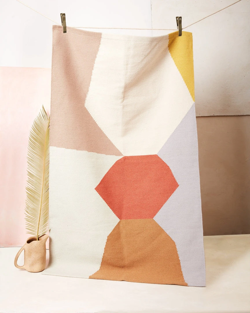 Minna Stacks Wool Rug - Spring 3 Minna Stacks Wool Rug - Spring