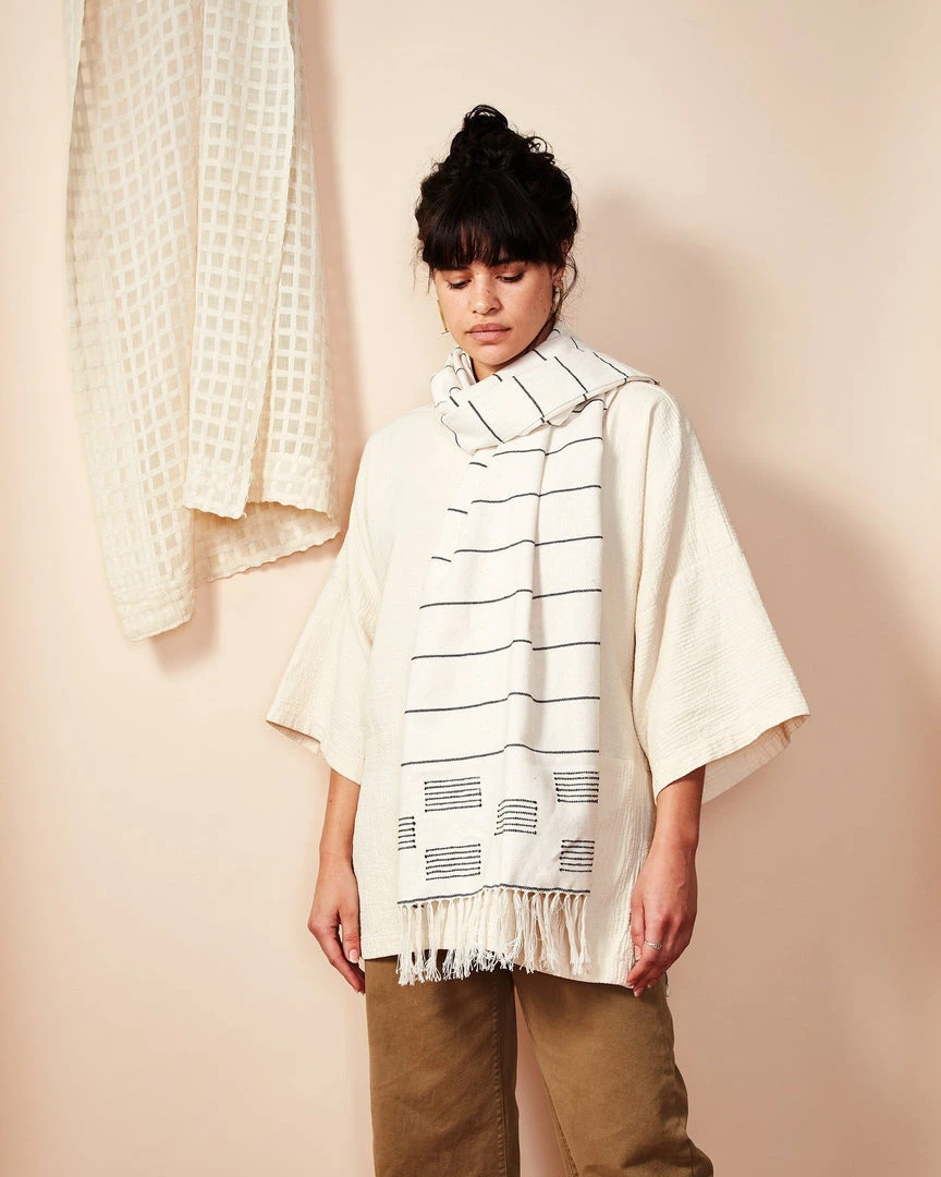 Minna Stripes + Blocks Scarf Accessories 3 Minna Stripes + Blocks Scarf Accessories