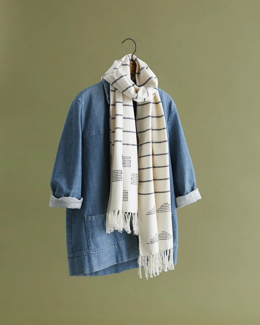 Minna Stripes + Blocks Scarf Accessories 4 Minna Stripes + Blocks Scarf Accessories