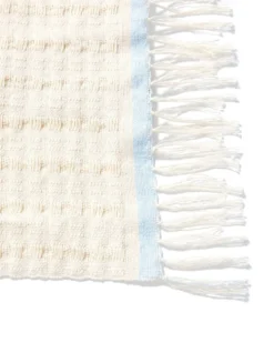 Minna Handcrafted Texture Placemat - Blue