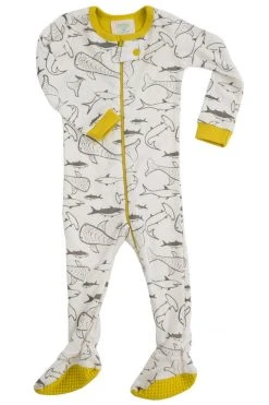 Mirasa Design Baby Footed Shark Onesie Kids' + Baby