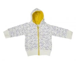 Mirasa Design Baby Hippo + Rhino Hoodie - Celery Kids' + Baby