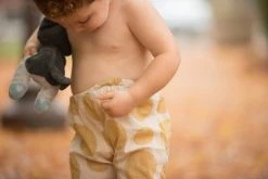 Mirasa Design Kids' + Baby Baby Polka Pants - Forest Yellow 10 Mirasa Design Kids' + Baby Baby Polka Pants - Forest Yellow