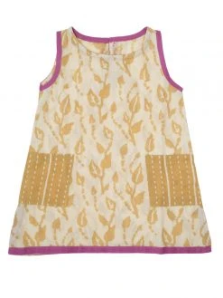 Mirasa Design Baby Vine Dress - Forest Yellow Kids' + Baby