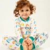 Mirasa Design Kids' Rainbow Pajama Set - Jade