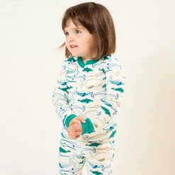 Mirasa Design Kids' Whale Pajama Set - Jade Kids' + Baby