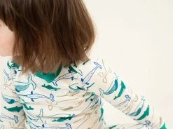 Mirasa Design Kids' Whale Pajama Set - Jade Kids' + Baby