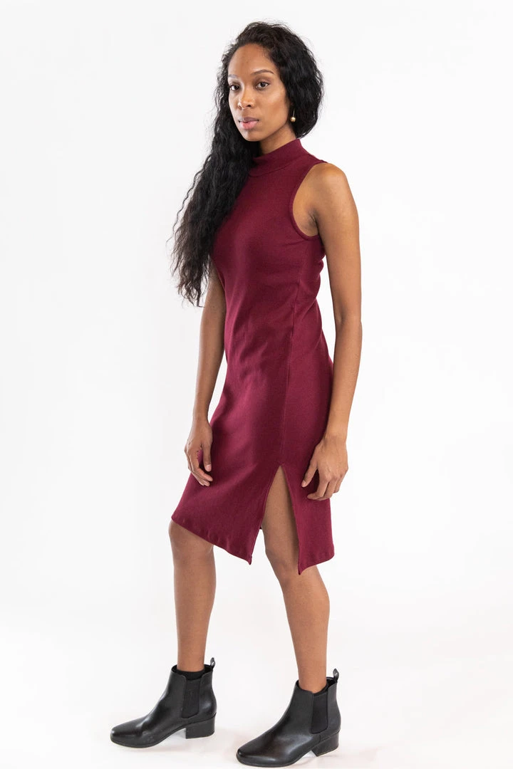 Tonlé Mock Neck Upcycled Dress Clothing 6 Tonlé Mock Neck Upcycled Dress Clothing