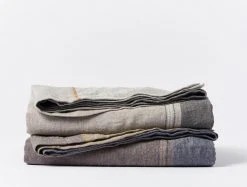 Coyuchi Mojave Linen Blanket - Gray