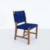 Masaya & Co. Monimbo Dining Chair - Midnight Blue Pattern Furniture 1 Masaya & Co. Monimbo Dining Chair - Midnight Blue Pattern Furniture