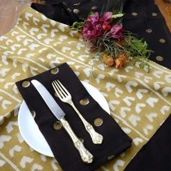 Ichcha Moon Dots Napkin Set Kitchen + Dining 10 Ichcha Moon Dots Napkin Set Kitchen + Dining