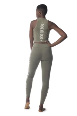Synergy Organic Clothing Moon Phases Basic Legging - Kalamata