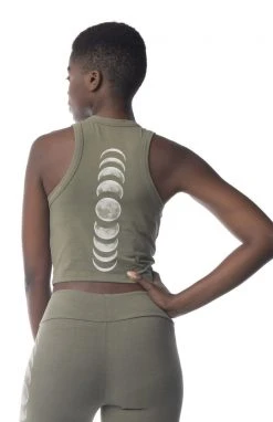 Synergy Organic Clothing Moon Phases Elevate Tank Top - Kalamata Sale
