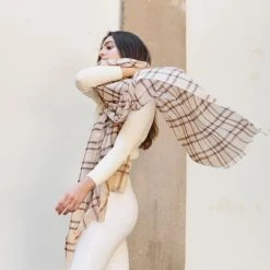 Studio Variously Musturd Merino Wool Scarf