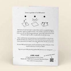 Cute Root My Favorite Plant Lady Plantable Cards - 10 Pack Greeting Cards