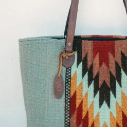 MZ Fair Trade After The Rain Wool Tote Bag