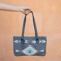 MZ Fair Trade First Frost Wool Shoulder Bag