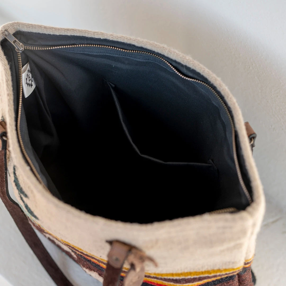 MZ Fair Trade Accessories Great Plains Wool Tote Bag 6 MZ Fair Trade Accessories Great Plains Wool Tote Bag