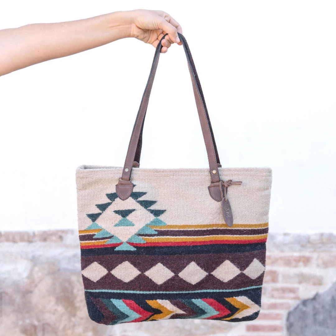 MZ Fair Trade Accessories Great Plains Wool Tote Bag 10 MZ Fair Trade Accessories Great Plains Wool Tote Bag