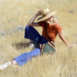 MZ Fair Trade Lightning + Pine Wool Crossbody Bag Accessories