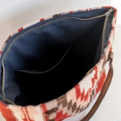 MZ Fair Trade Accessories Ochre + Ash Wool Tote Bag