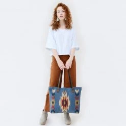 MZ Fair Trade Accessories Sparrow's Song Wool Tote Bag
