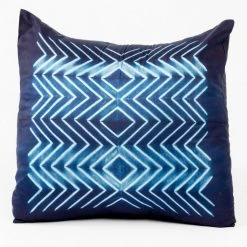 Studio Variously Naami Silk Throw Pillow - Indigo Home Goods